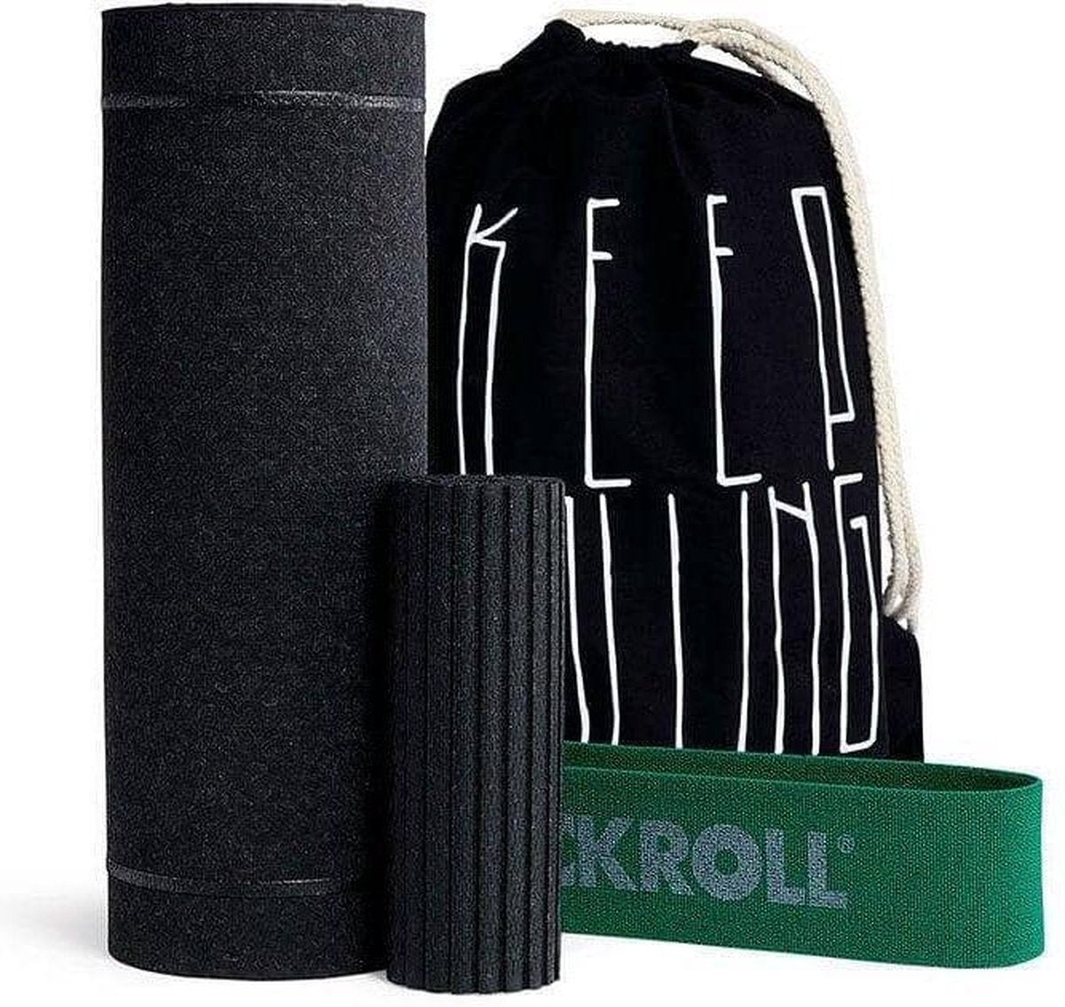 Blackroll Running Box Foam Roller Set Zwart (3 items)