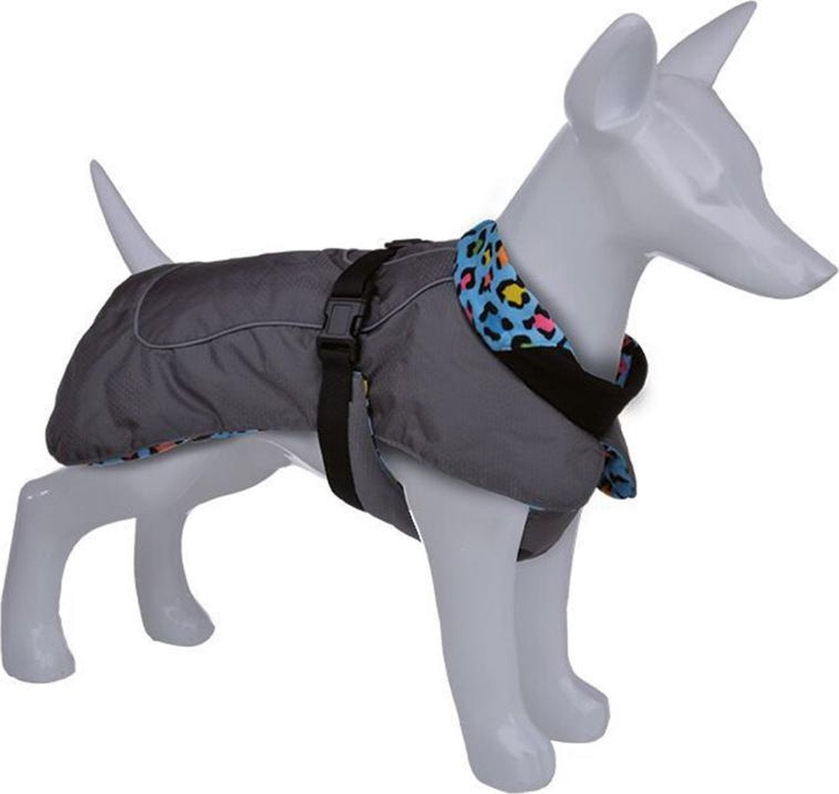 Petlando Happiness Winterjas Hond - Blauw 30cm