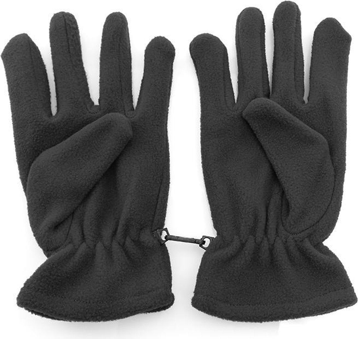 Atipick Hardloophandschoenen Microvezel Zwart Maat L/xl