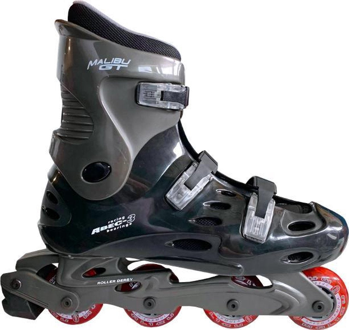 Roller Derby Malibu GT I-257 - Inlineskates - Zwart Grijs - Maat 46