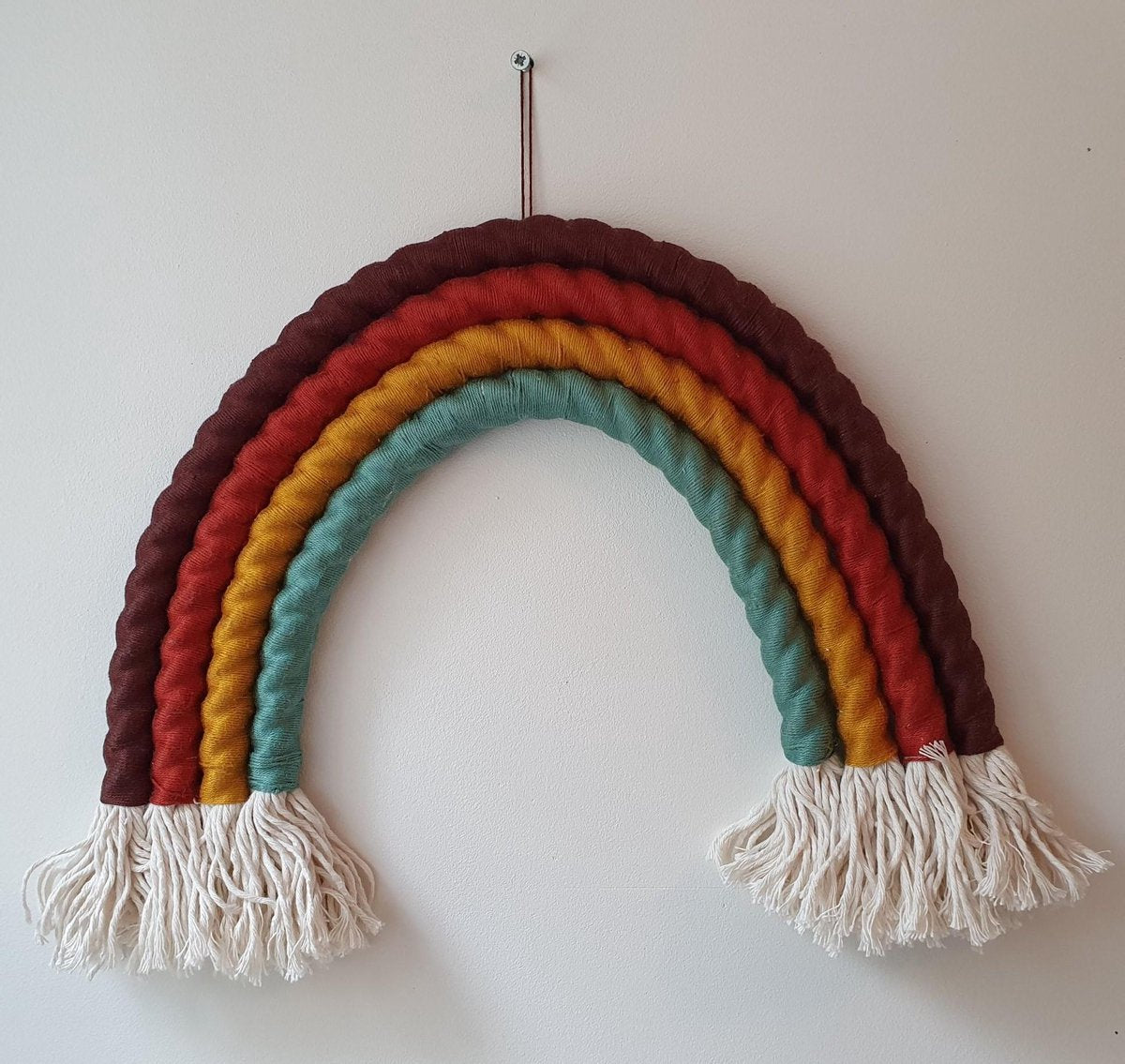 RiFresh - Regenboog wandhanger - terra-groen-bruin
