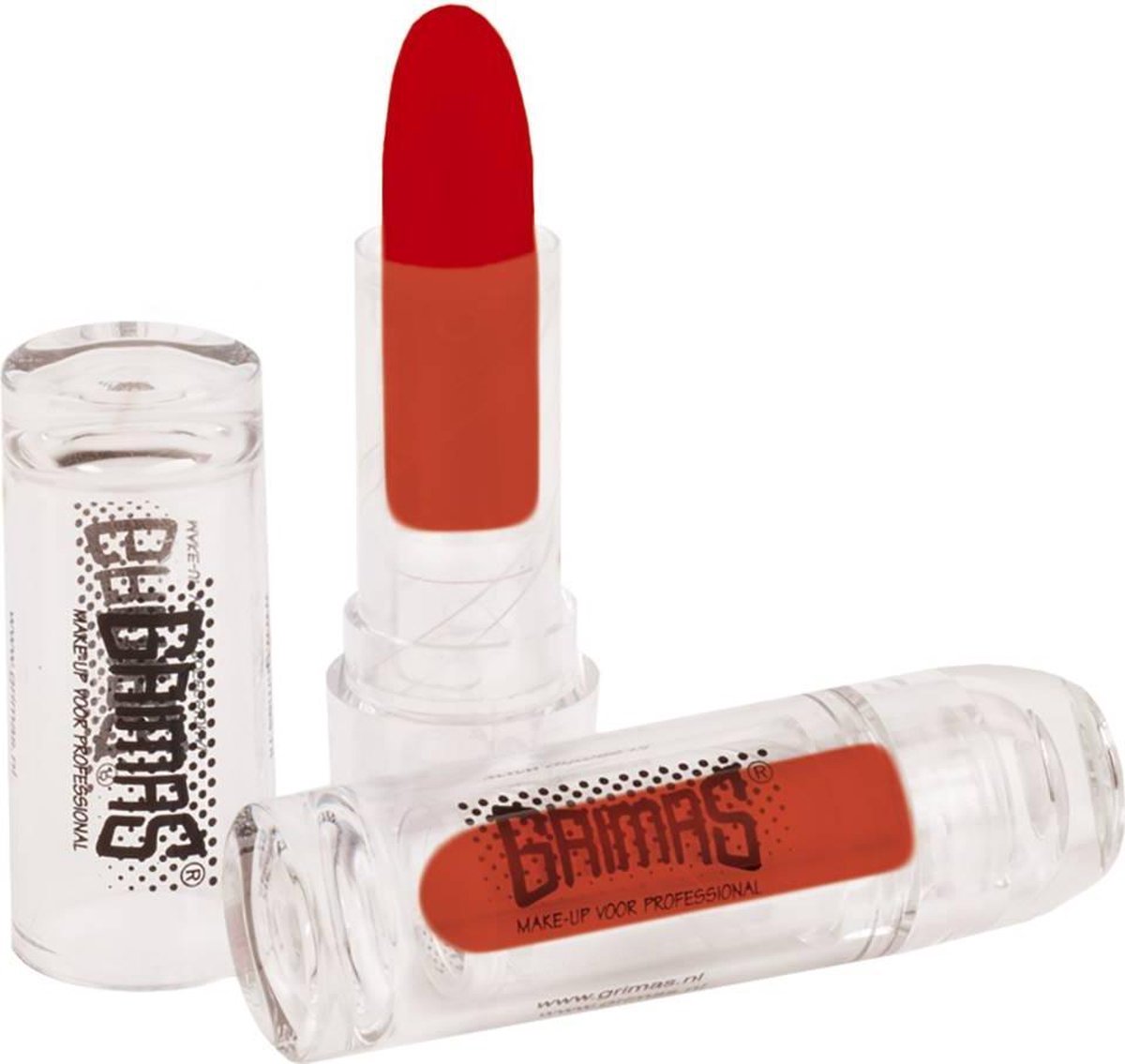 Grimas - Lippenstift - Felrood 5-1 - Stick - 3.5gr