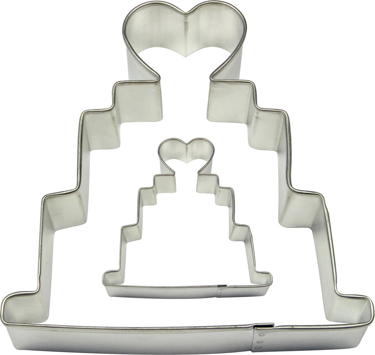 PME Cookie Cutter Wedding Cake set/2