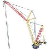 Liebher LR 11000 hijskraan -  Technisch bouwpakket van Toy Brick Lighting - 4002 bouwstenen -rups machine - kraan - uniek product