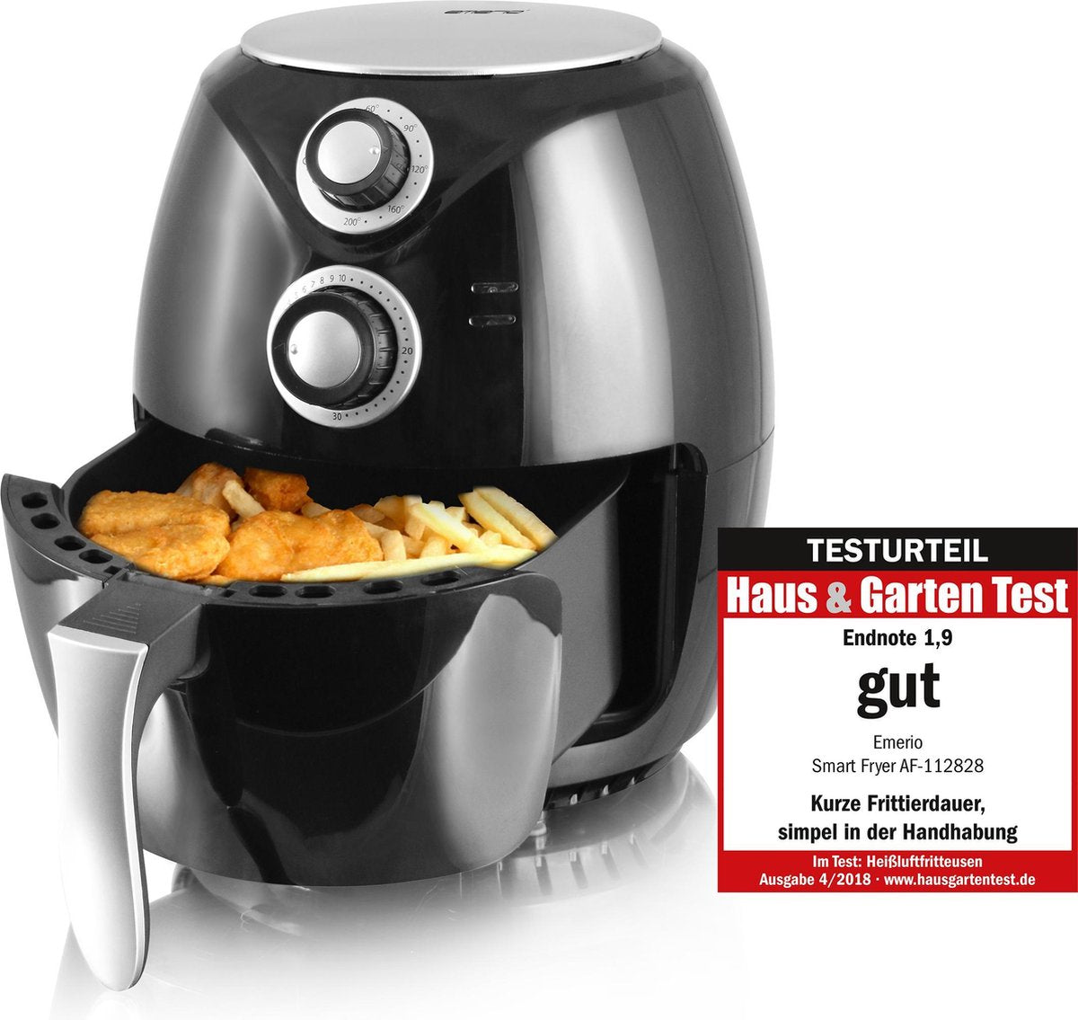 Emerio 112828 - Hetelucht friteuse