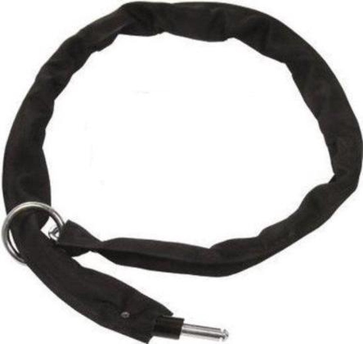 100cm insteekketting -geschikt voor AXA Defender / Solid Plus -Gehard staal - Zwart