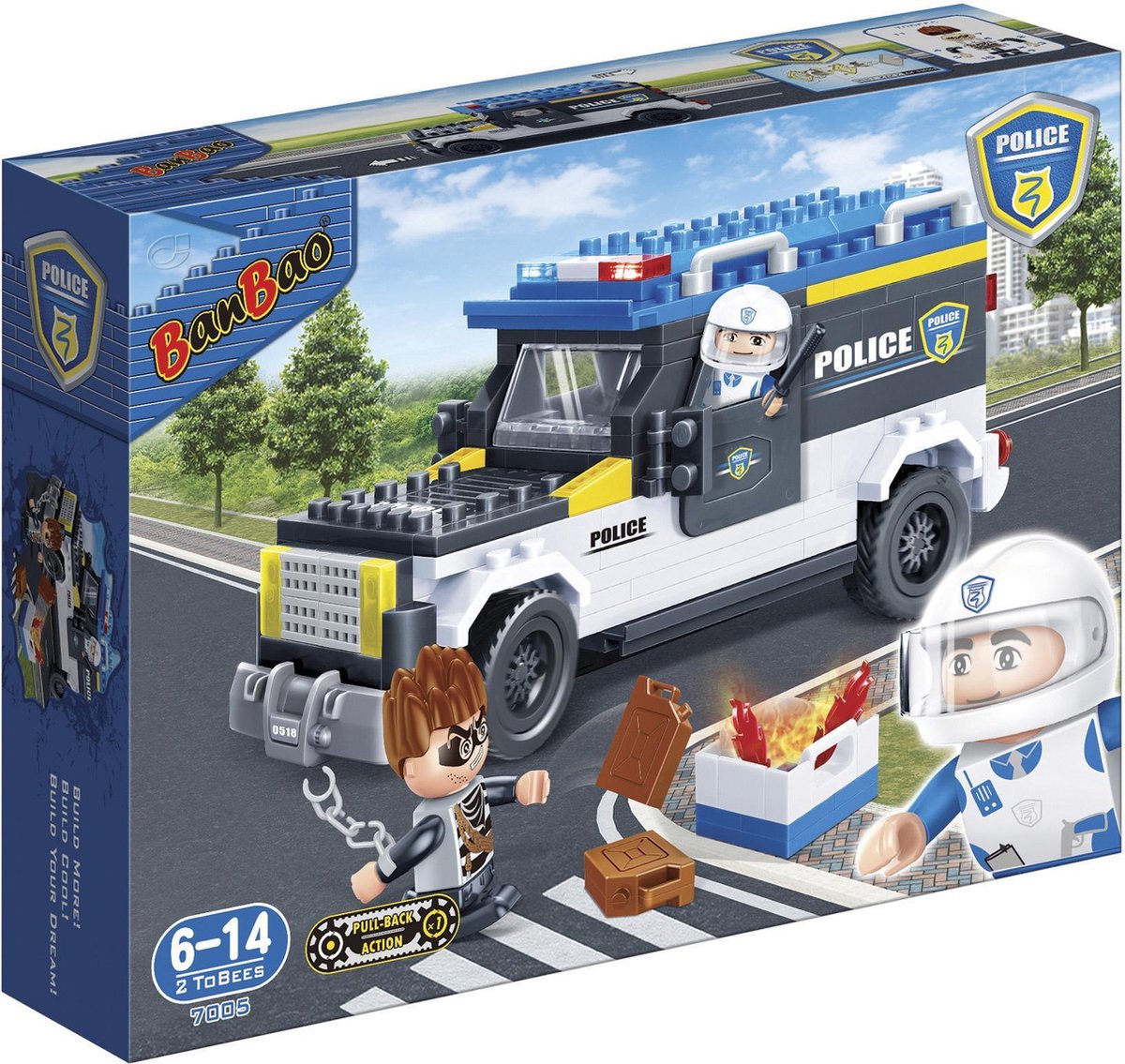BanBao Politie Hummer