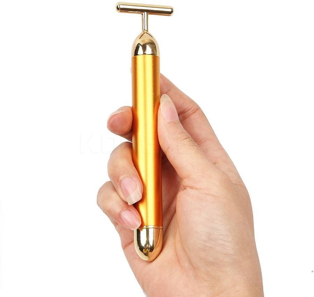 24k Echt Goud | Beauty Bar | Gezichtsmassage Apparaat | Huidverjongingsapparaat | Gezichtsreiniging | Facelift | Verwijderen Rimpels | Gezichtsspieren Ontpannen | Verwijderen Wallen | Heble