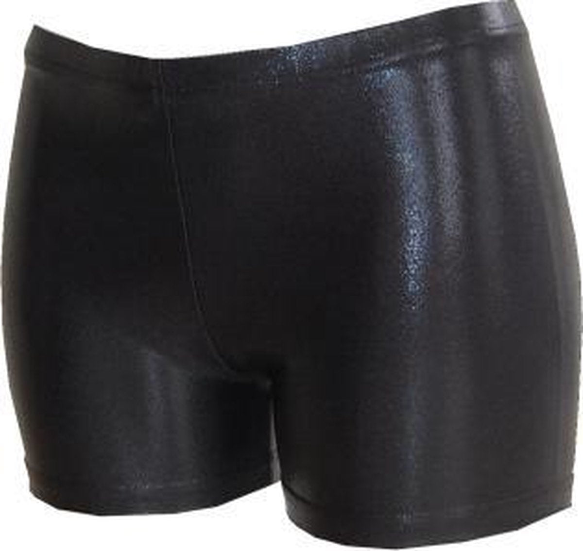 Hotpant Ebony shine SS - Zwart - 128