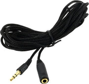 LOUZIR Audio Verlengkabel XL- 3.5 mm aux naar aux female - converter adapter