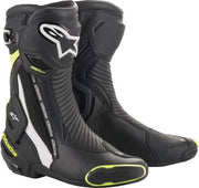 Alpinestars SMX Plus V2 Black White Yellow Fluo Motorcycle Boots 47