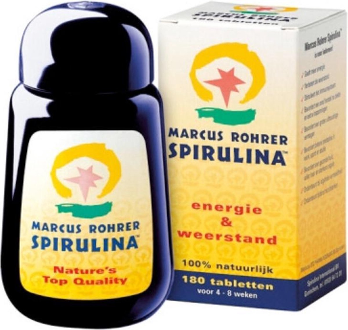 Marcus rohrer spirulina tabl 180 st
