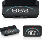 Auto HUD display - Head Up Display -  OBD2 II en EUOBD - Auto projectie - Overspeed Waarschuwing Systeem - Projector Voorruit Auto - Geyren M8 model 2020