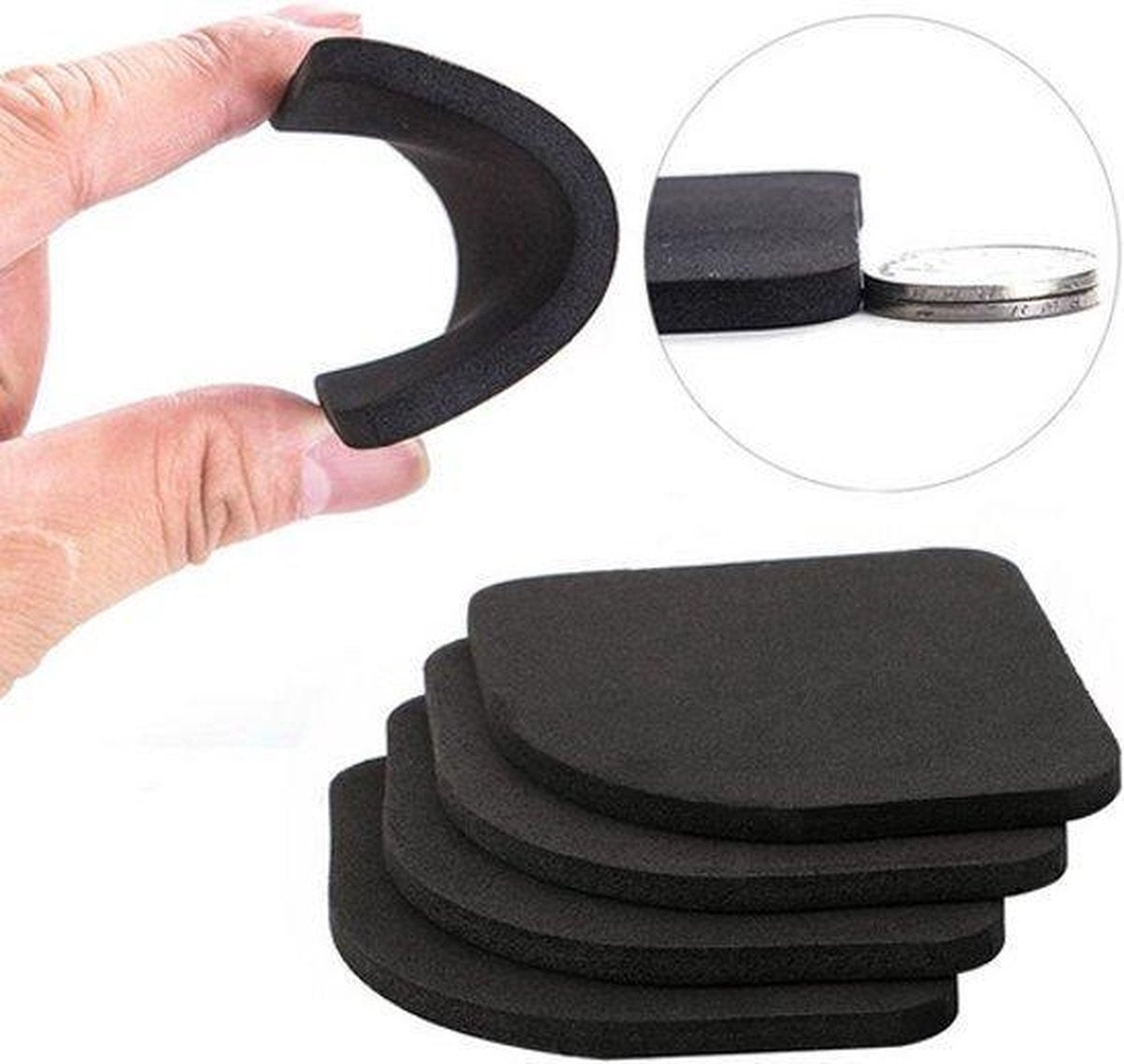 Daily Goods - Wasmachine / droger trillingsdemper - anti vibratie - geluidsdemper pads