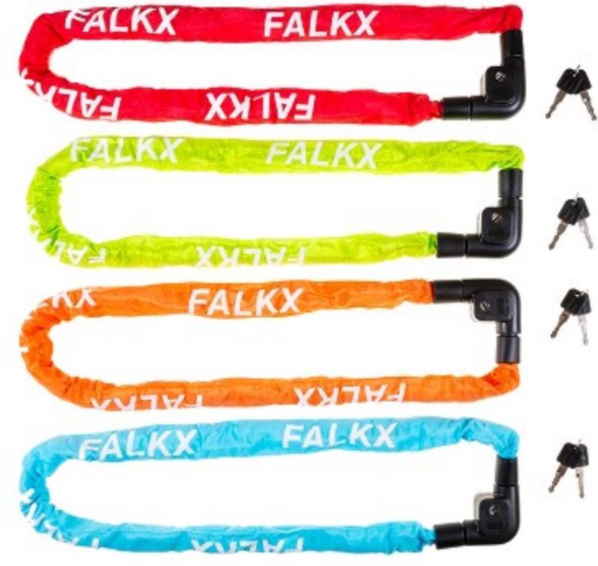 Falkx kettingslot 7x1200. Imitatie Steel O Chain