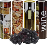 Vaderdag aanrader: set 4 wijn geschenkblikken