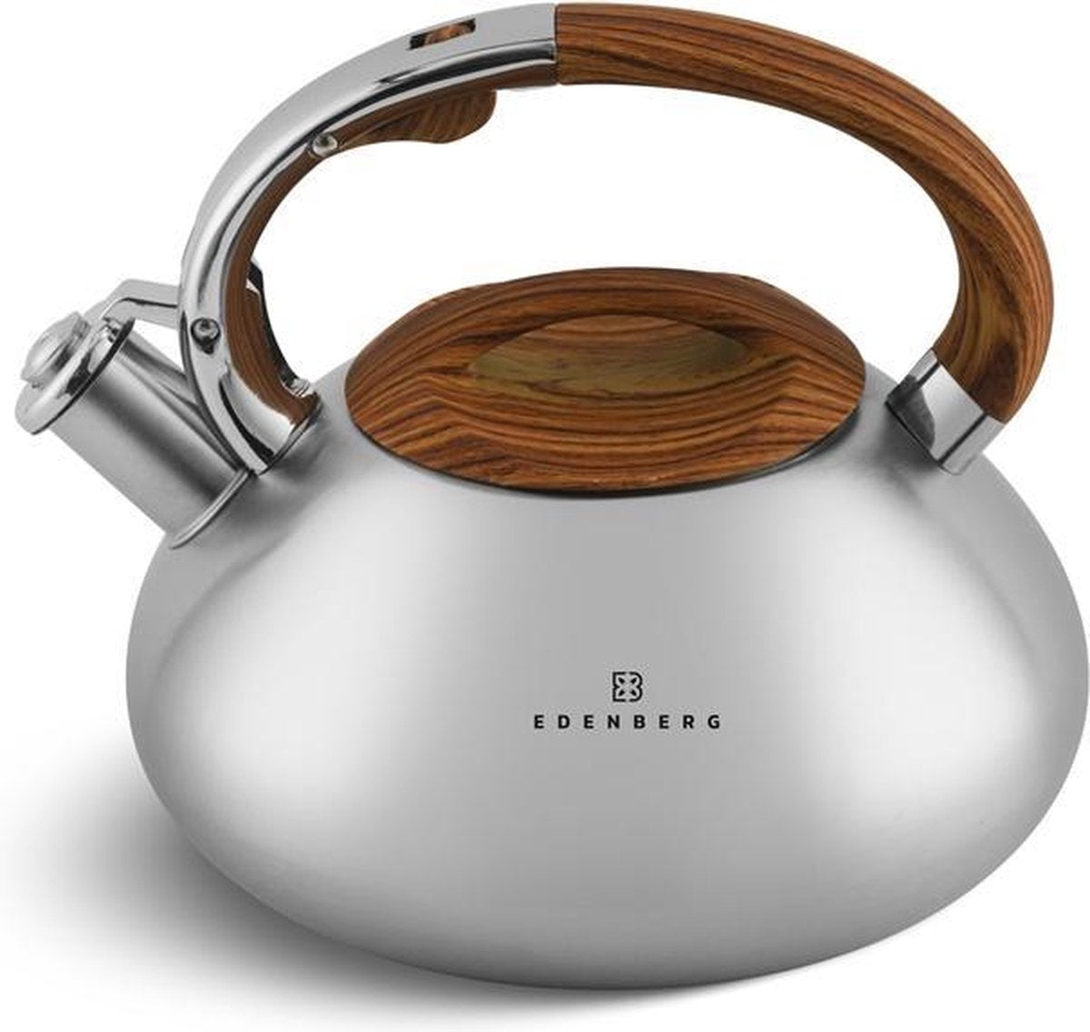 Edënbërg Classic Line - Luxe RVS Fluitketel - 3.5 Liter
