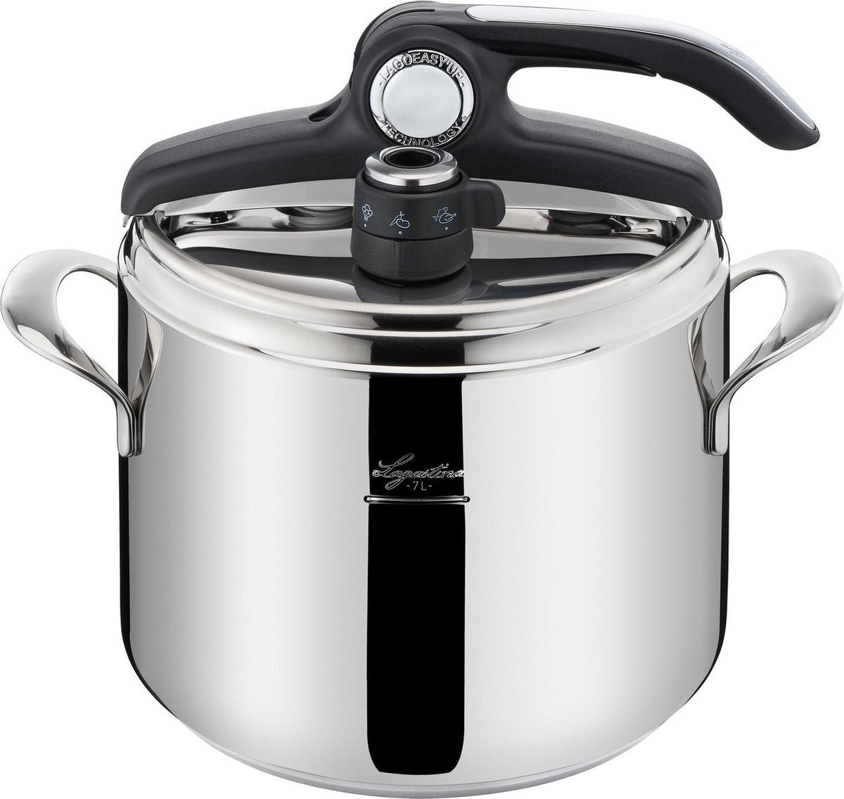 Lagostina Pressure Cookers 012020010507 Domina Lago Easy'up Snelkookpan 7 Ltr