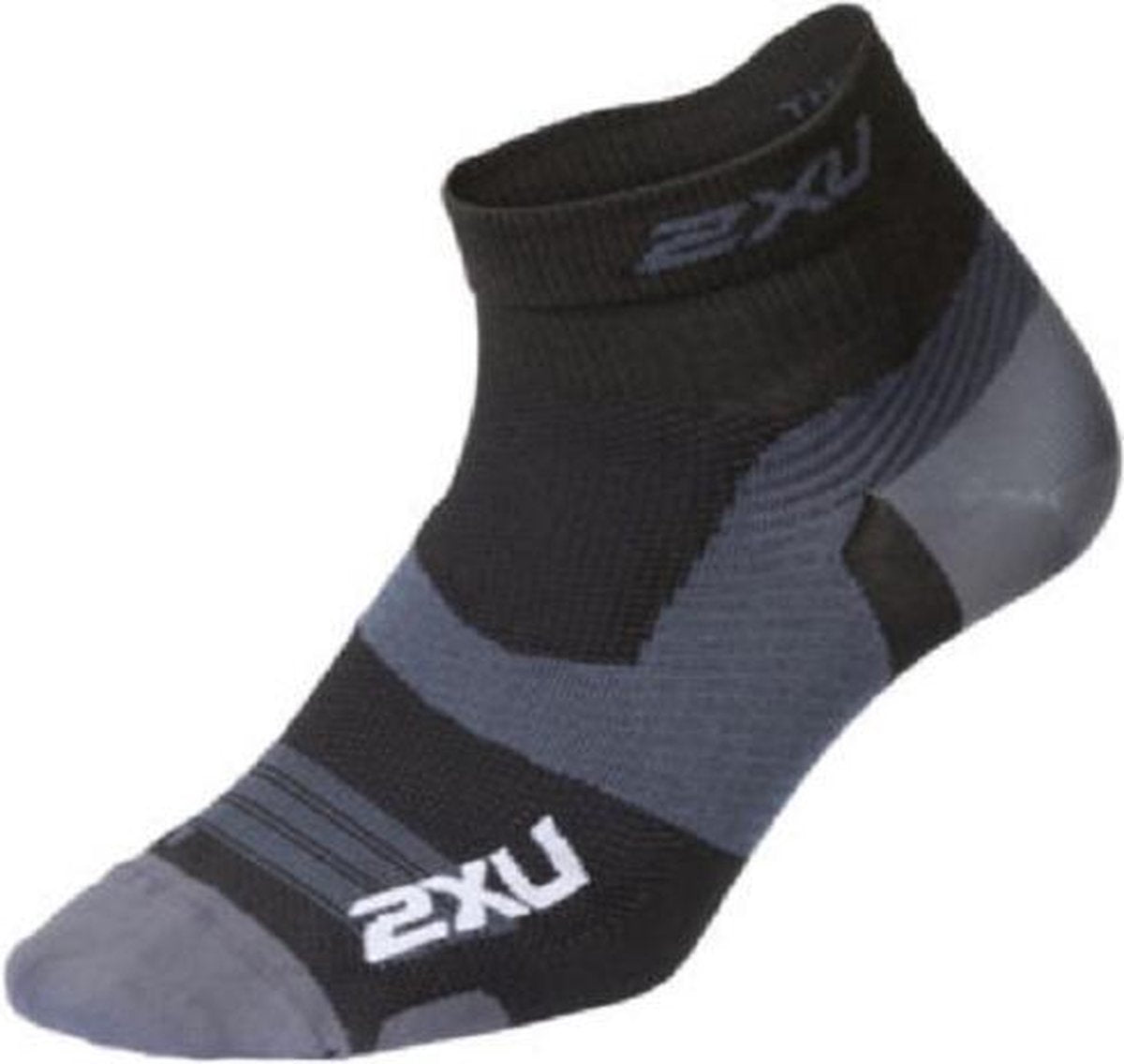 2xu Enkelsokken Vectr Ultralight Polyester/nylon Zwart Maat 35/37