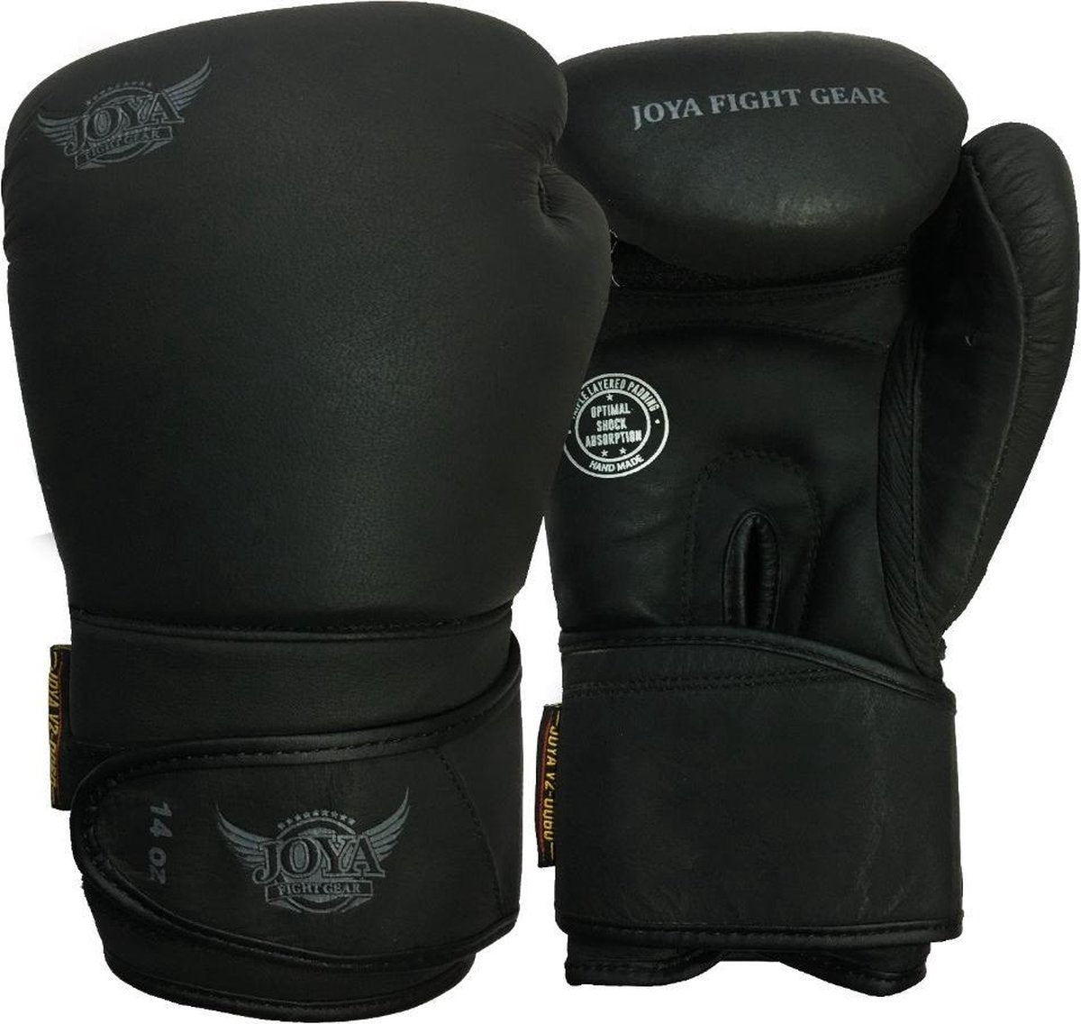 Joya Bokshandschoenen THAI model V2.0 - Leer - Zwart - 14 oz