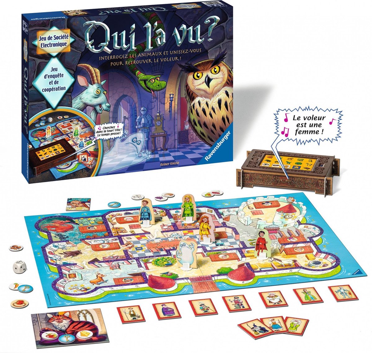 RAVENSBURGER -  Qui l'a vu ?