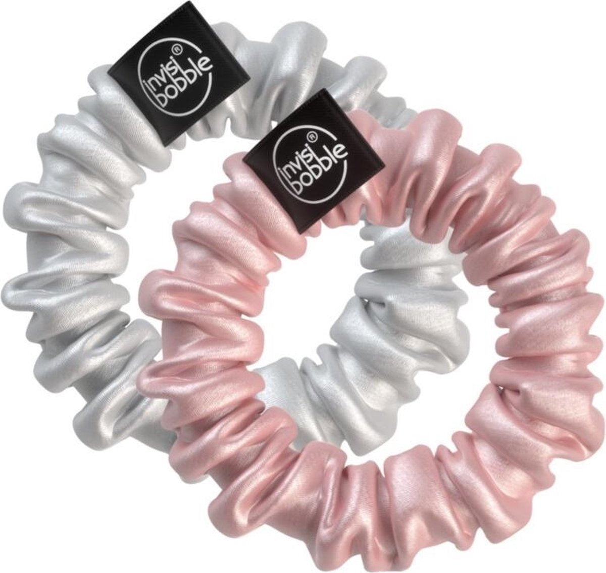 Invisibobble Sprunchie Slim Bella Chrome 2 stuks