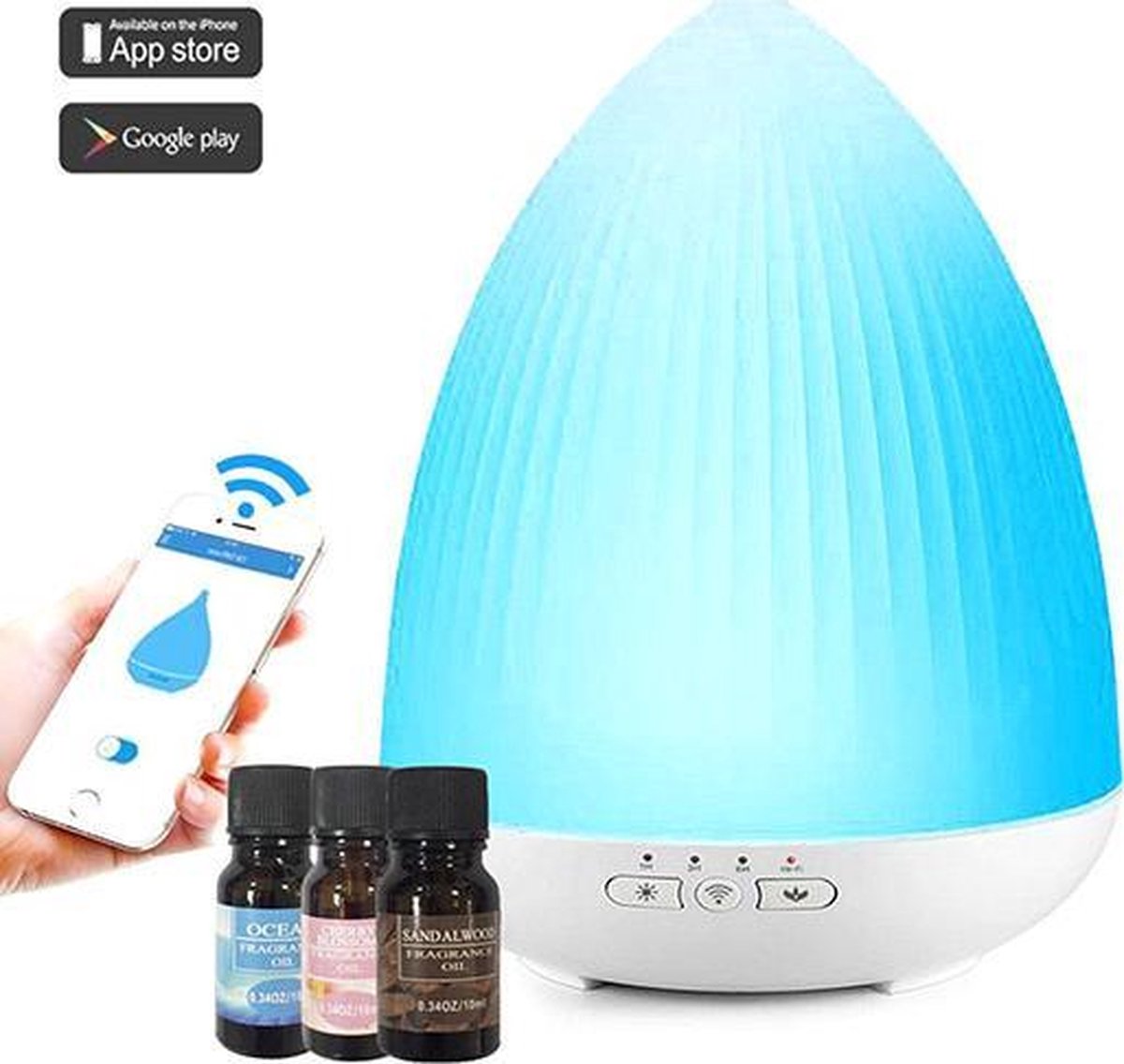 Eyzo Slimme Aroma Diffuser | Luchtbevochtiger
