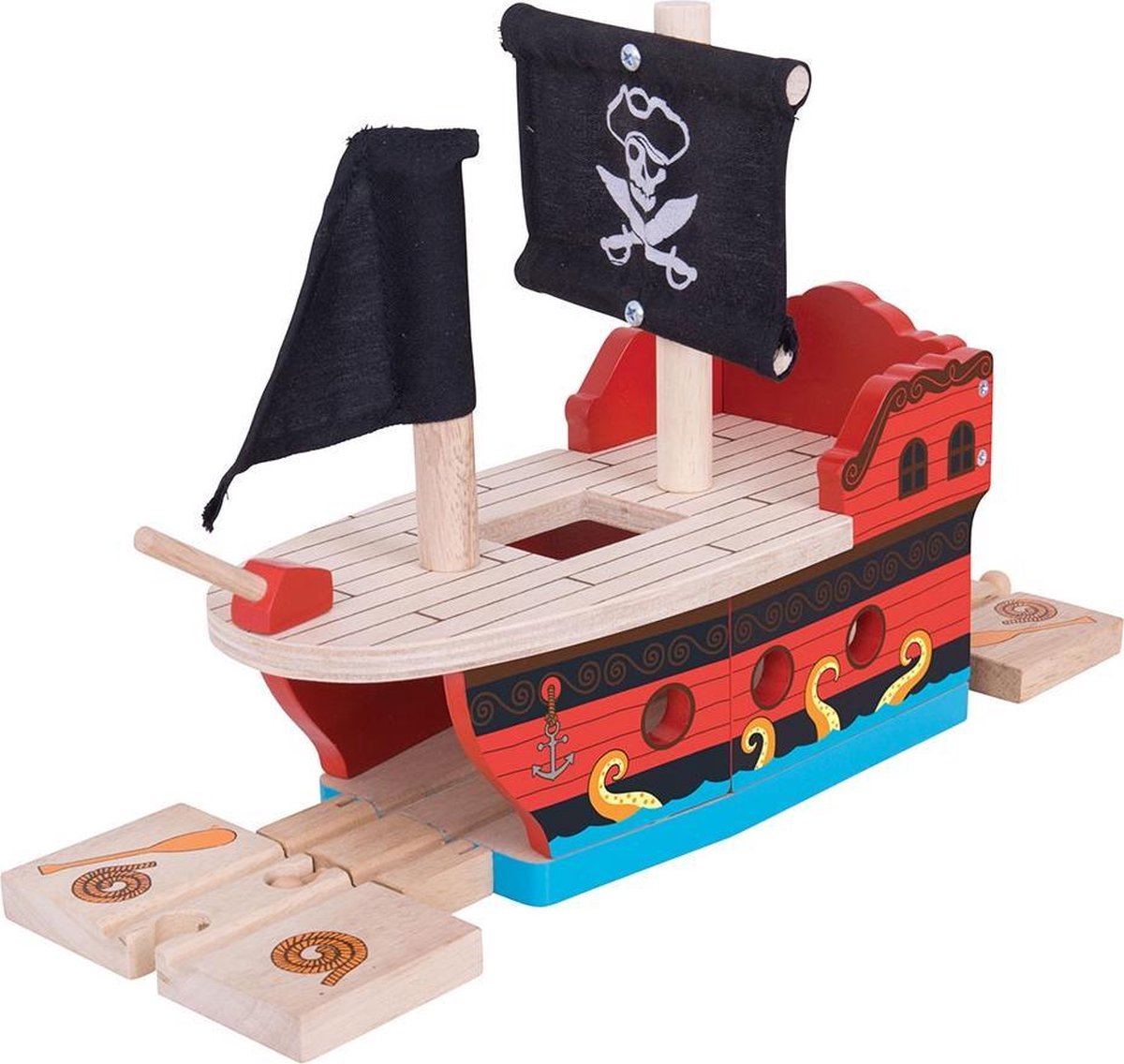 Treinbaanonderdeel Piratenboot