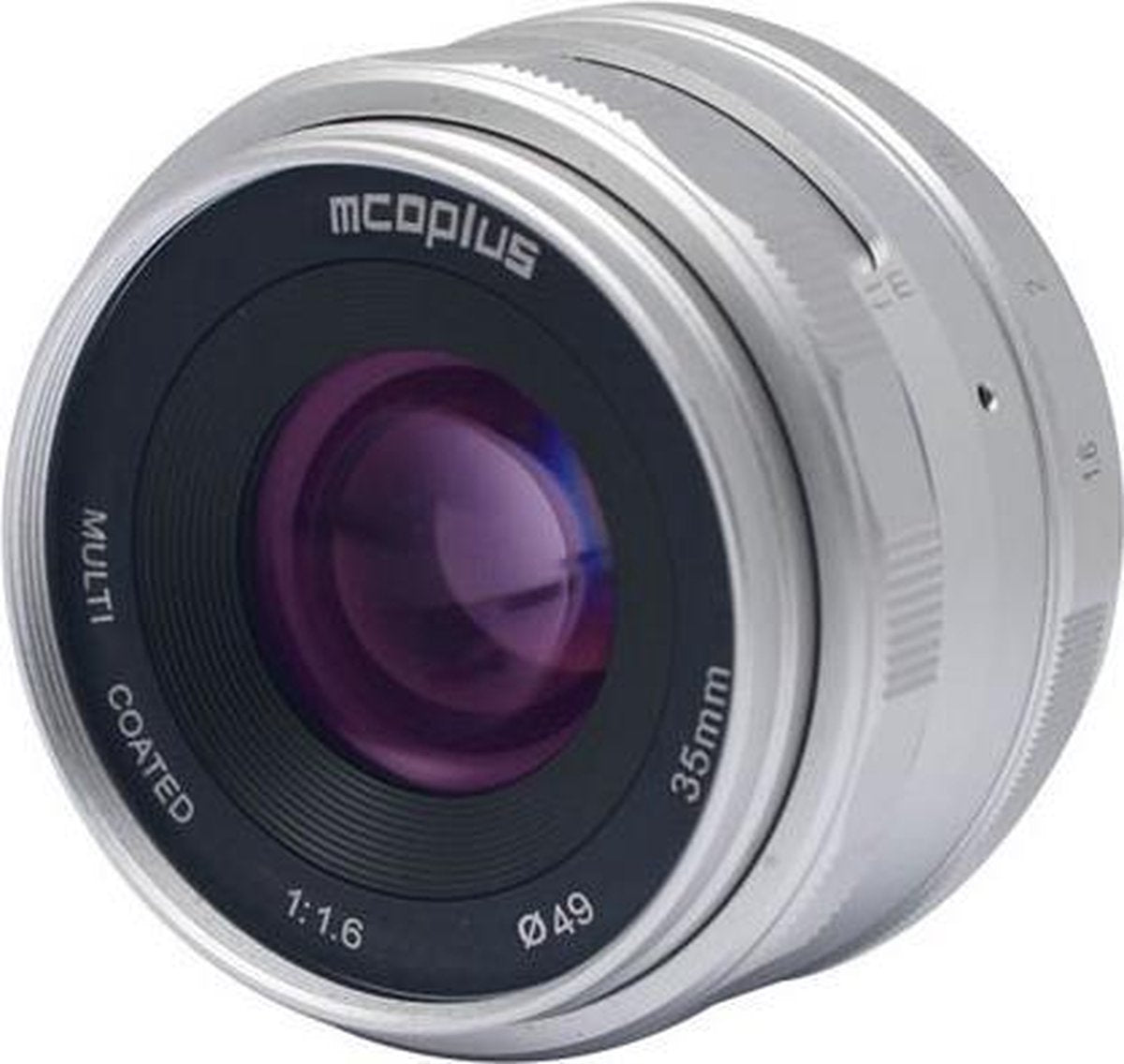 Mcoplus Mco-35mm-f/1.6 Compactcamera Zilver