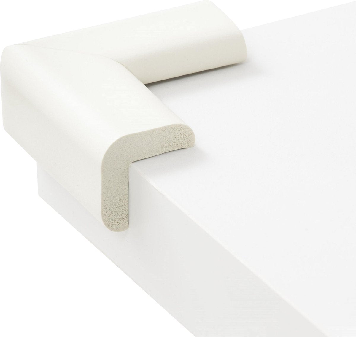 Jippie's - Tafelhoekjes foam - 4 stuks - Wit