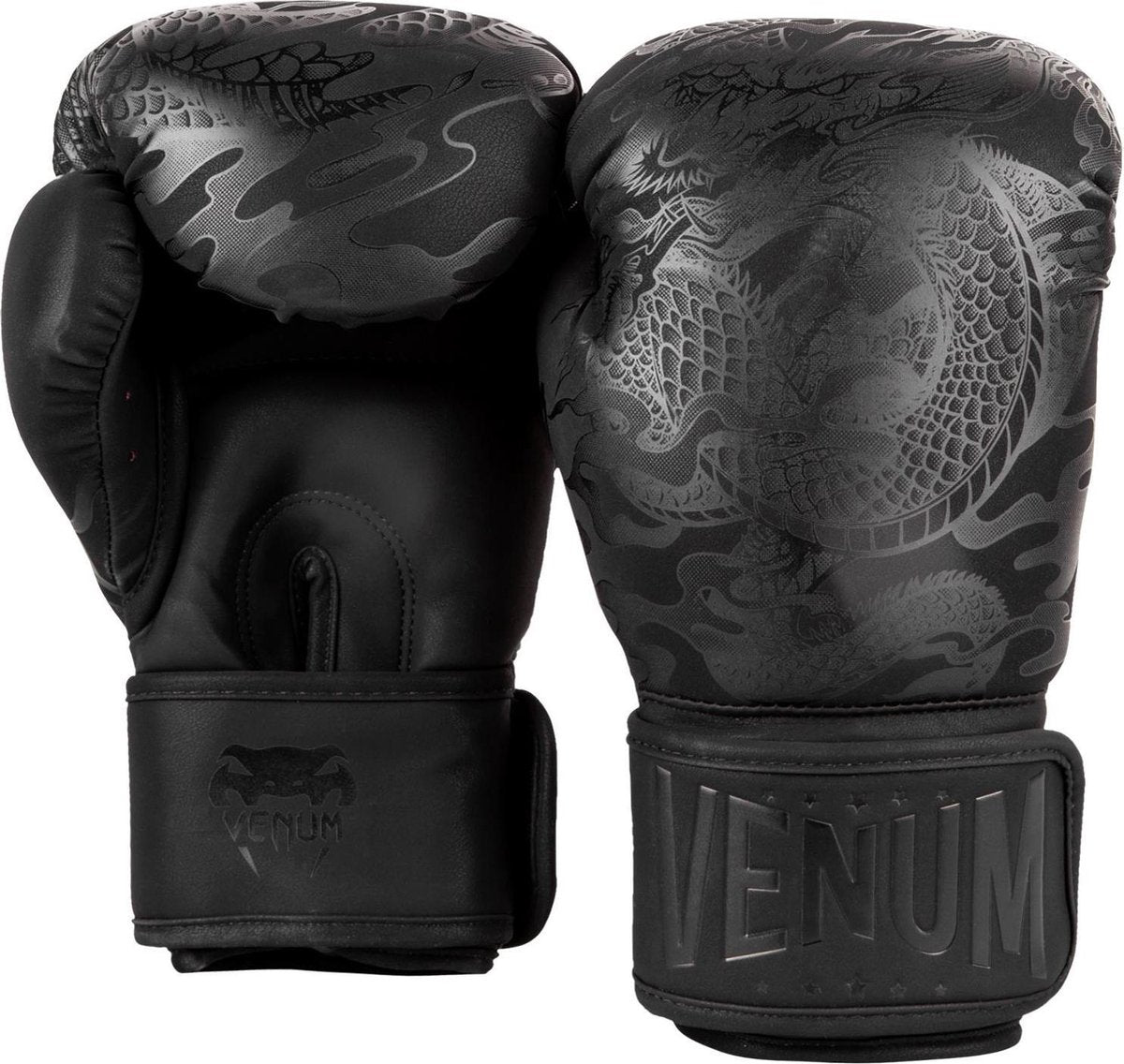 Venum (kick)bokshandschoenen Dragons Flight Zwart 12oz
