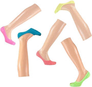 SOX No Show Sneakersokken 5 PACK Multipack Fluo Dames Maat 36-41 zonder teennaad Cool Mesh