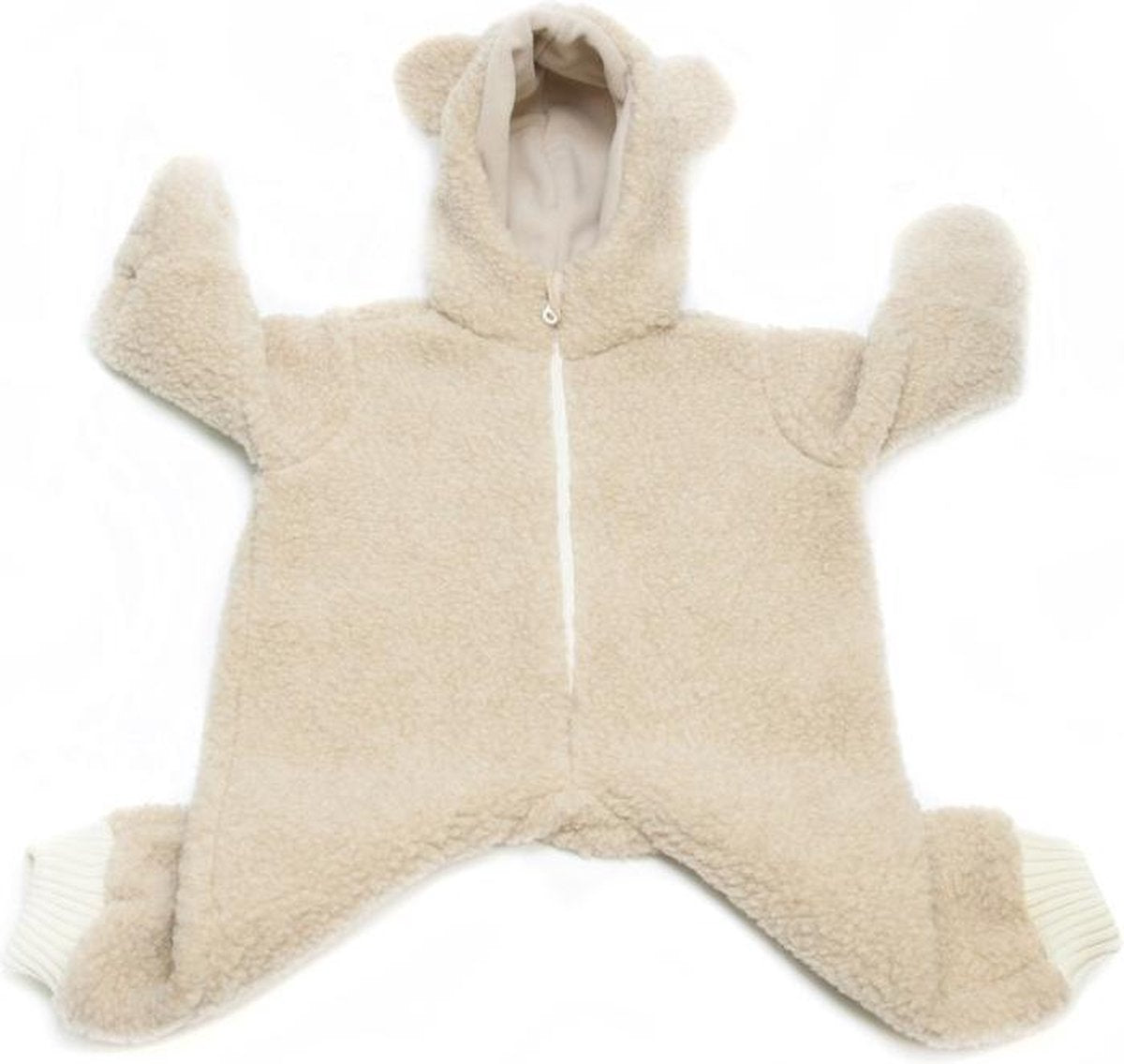 Alwero "Onesie Kidsbears" Huispak kids Beige - 6-12 mnd