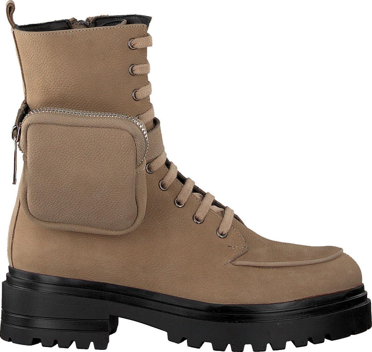 Deabused Dames Veterboots Dea-36 - Beige - Maat 36