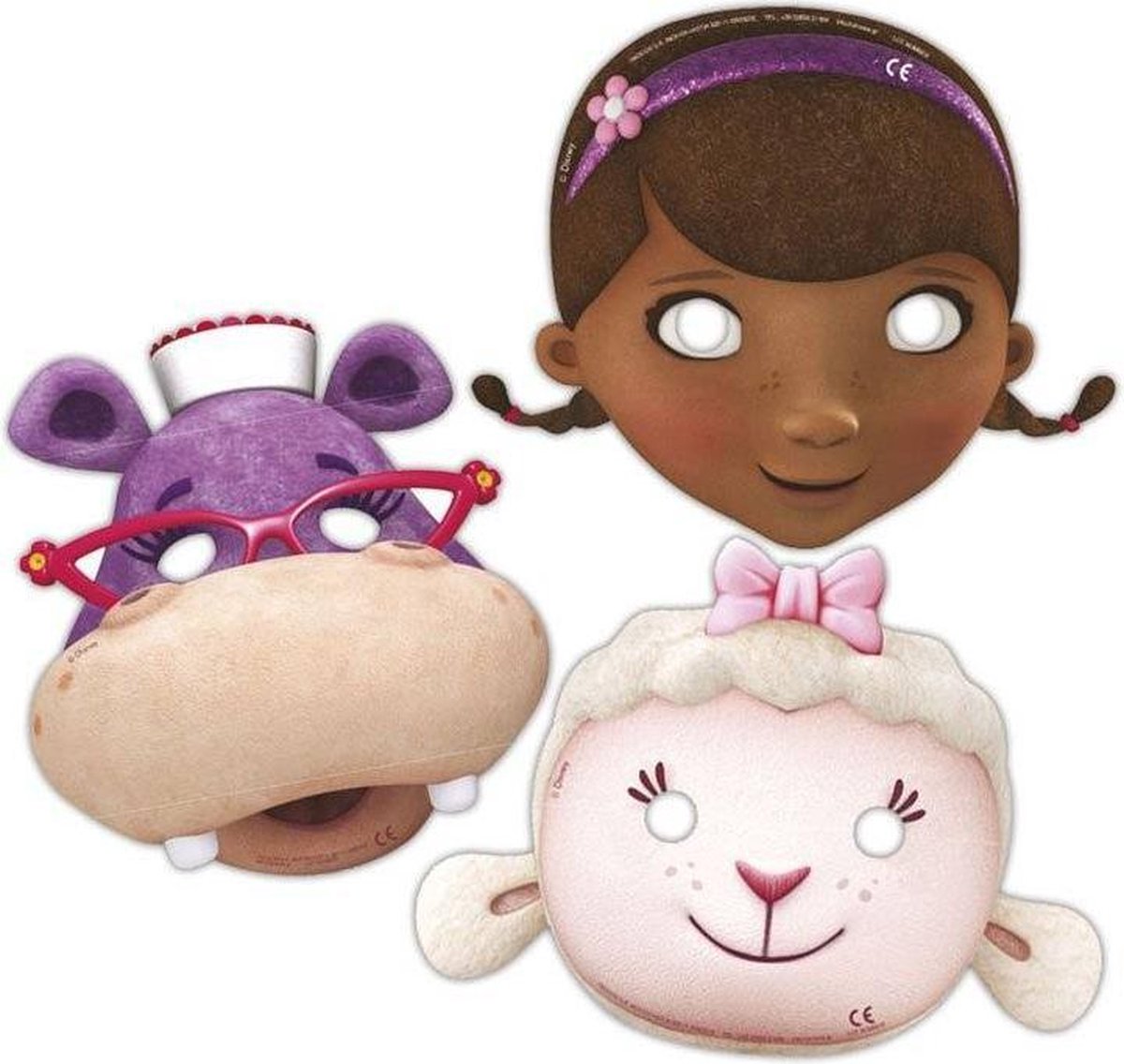 Doc McStuffins Maskers 6 stuks