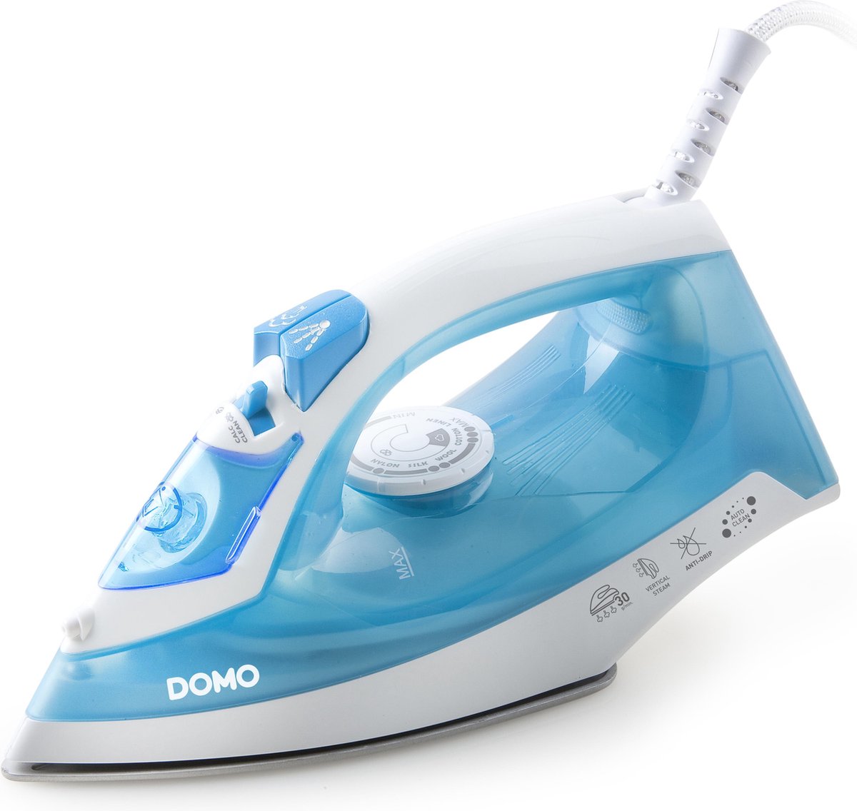 Domo DO7054S - Stoomstrijkijzer - Blauw