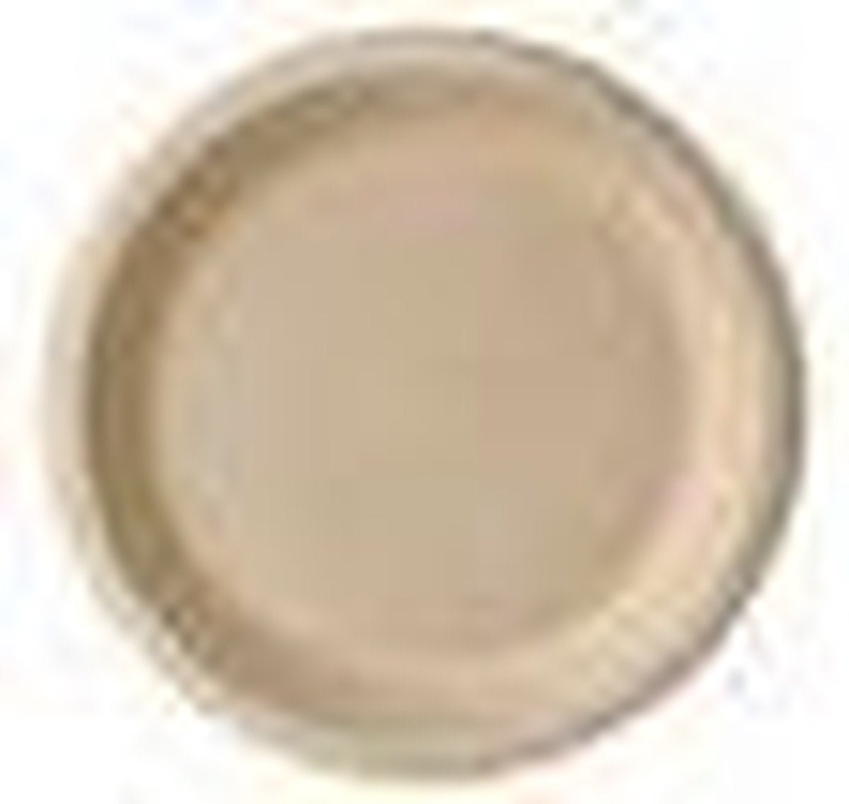 Bord suikerriet Pure 23cm natural/pk50