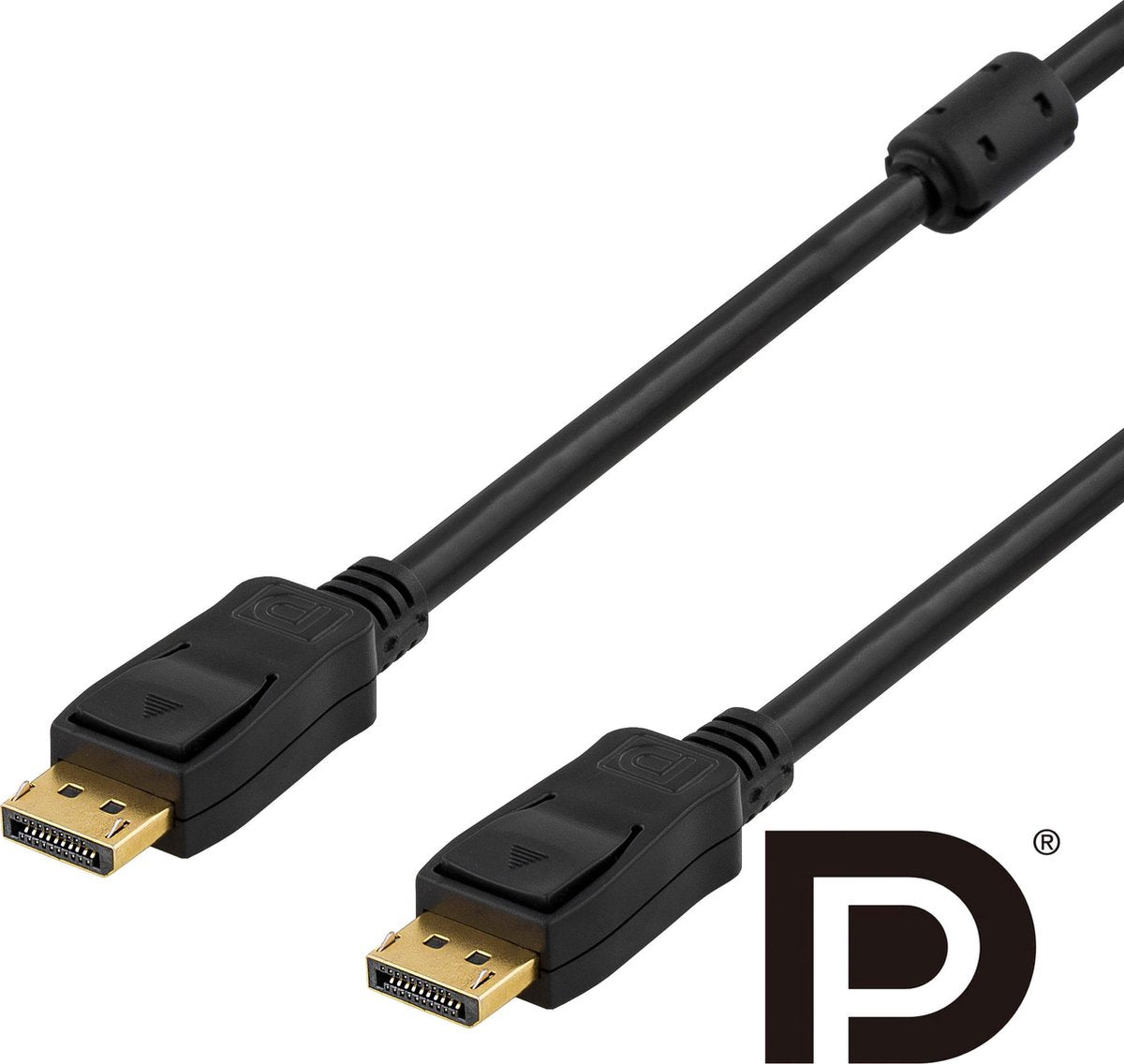 DELTACO DP-1005 - DisplayPort monitorkabel