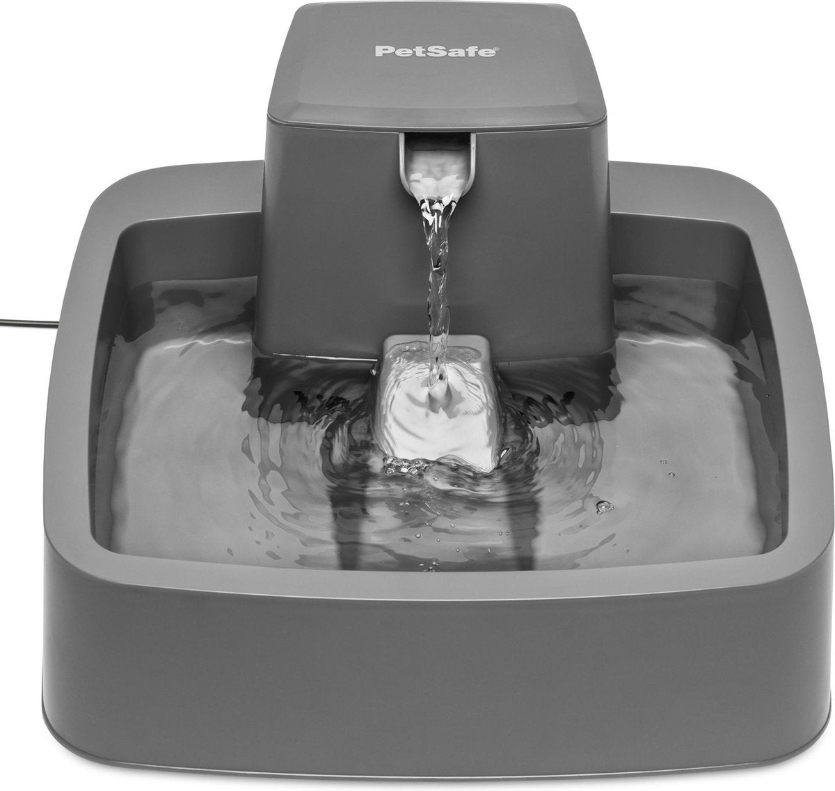 PetSafeDrinkwell® 3.7 litre Pet Fountain - Drinkfontein voor middelgrote honden - Met vrijvallende waterstroom en verstelbare stroomsnelheid - 3