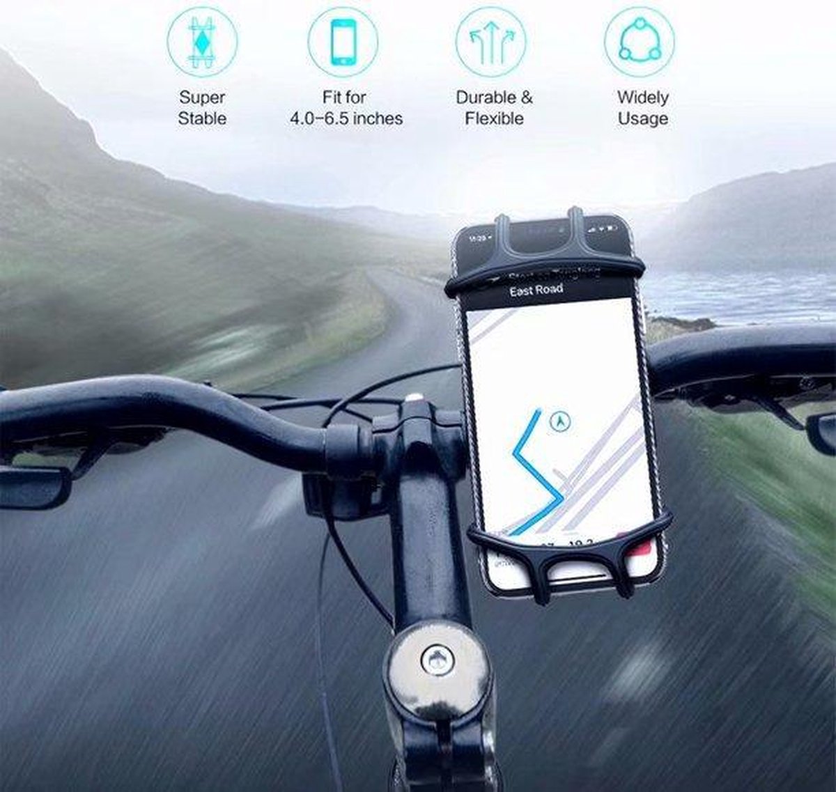 Universele fiets telefoonhouder