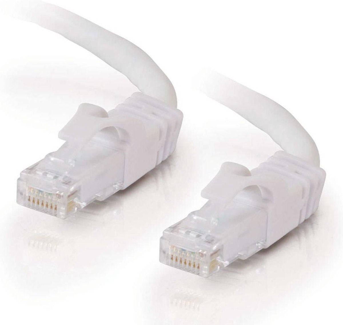 C2G Cat6 Snagless Patch Cable White 10m 10m Cat6 U/UTP (UTP) Wit netwerkkabel