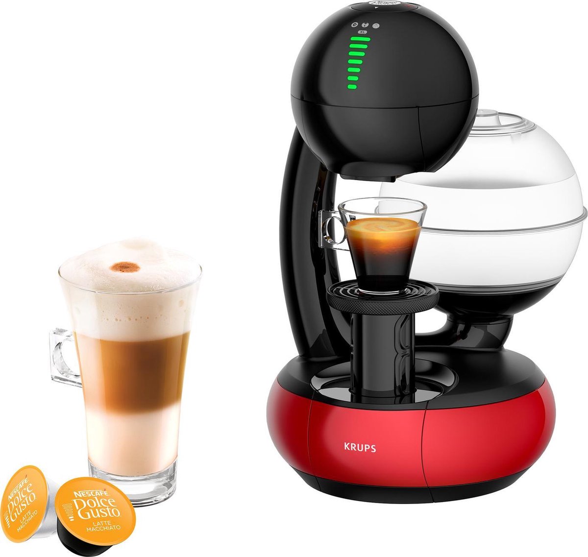 Krups - NESCAFÉ Dolce Gusto Esperta KP310510 - Koffiecupmachine - Rood