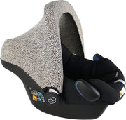 Ukje Zonnekap voor Maxi-Cosi Cabriofix Pebble – UV 50+ - Zand luipaard