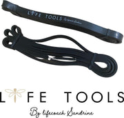 LIFE TOOL SET MEDUIM WEERSTANDS BAND - RESISTANCE BAND - FITNESS - STRETCHING - WEERSTANDSBANDEN - FITNESS ELASTIEK - FITNESSBAND - POWERBAND- THUIS SPORT