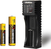 USB Batterij Oplader Single + USB uitgang