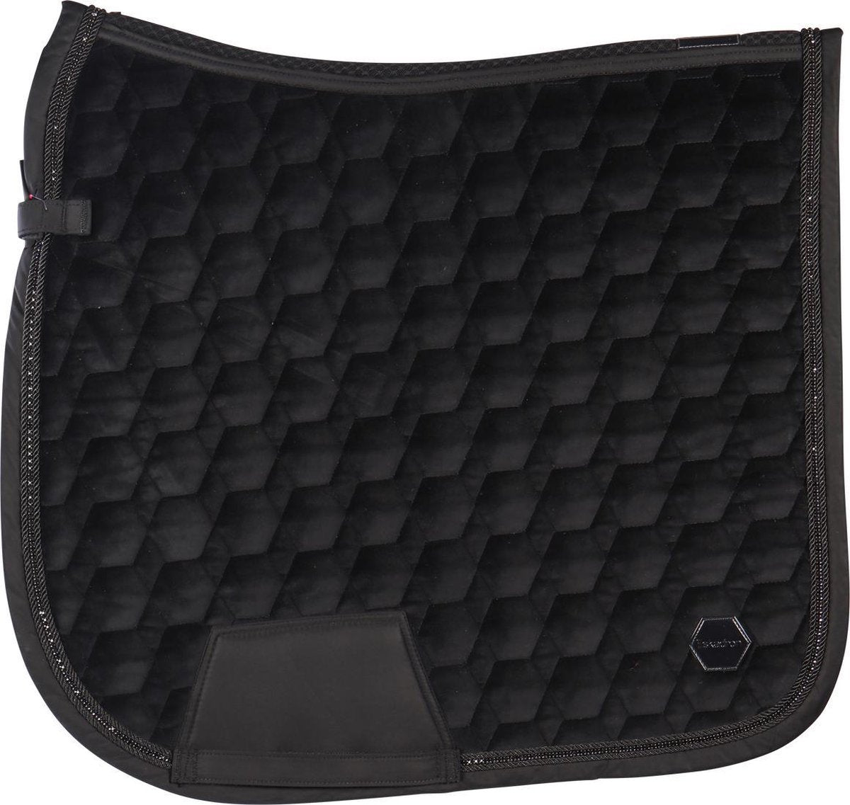 Eskadron Zadeldek  Reflexx Velvet Crystal - Black - dressuur Full