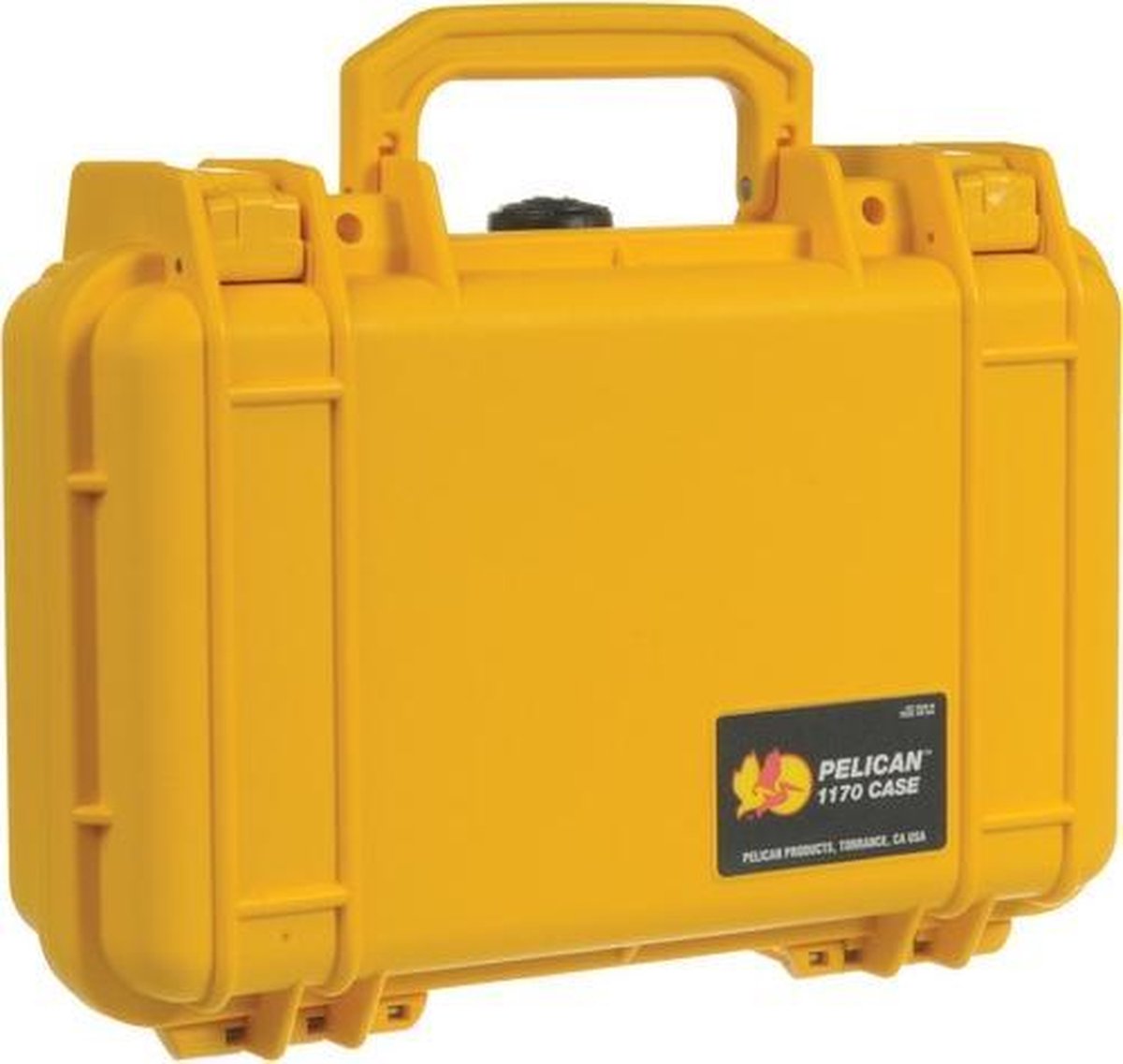 Peli Case   -   Camerakoffer   -   1170    -  Geel   incl. plukschuim  26