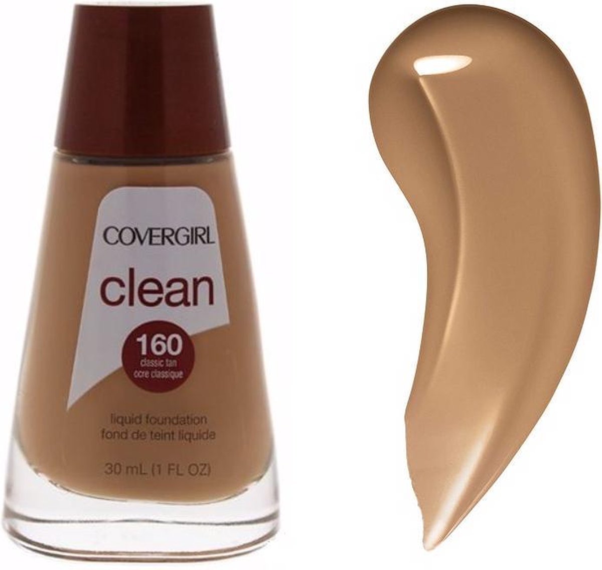 Covergirl Clean Normal Skin Foundation - 160 Classic Tan