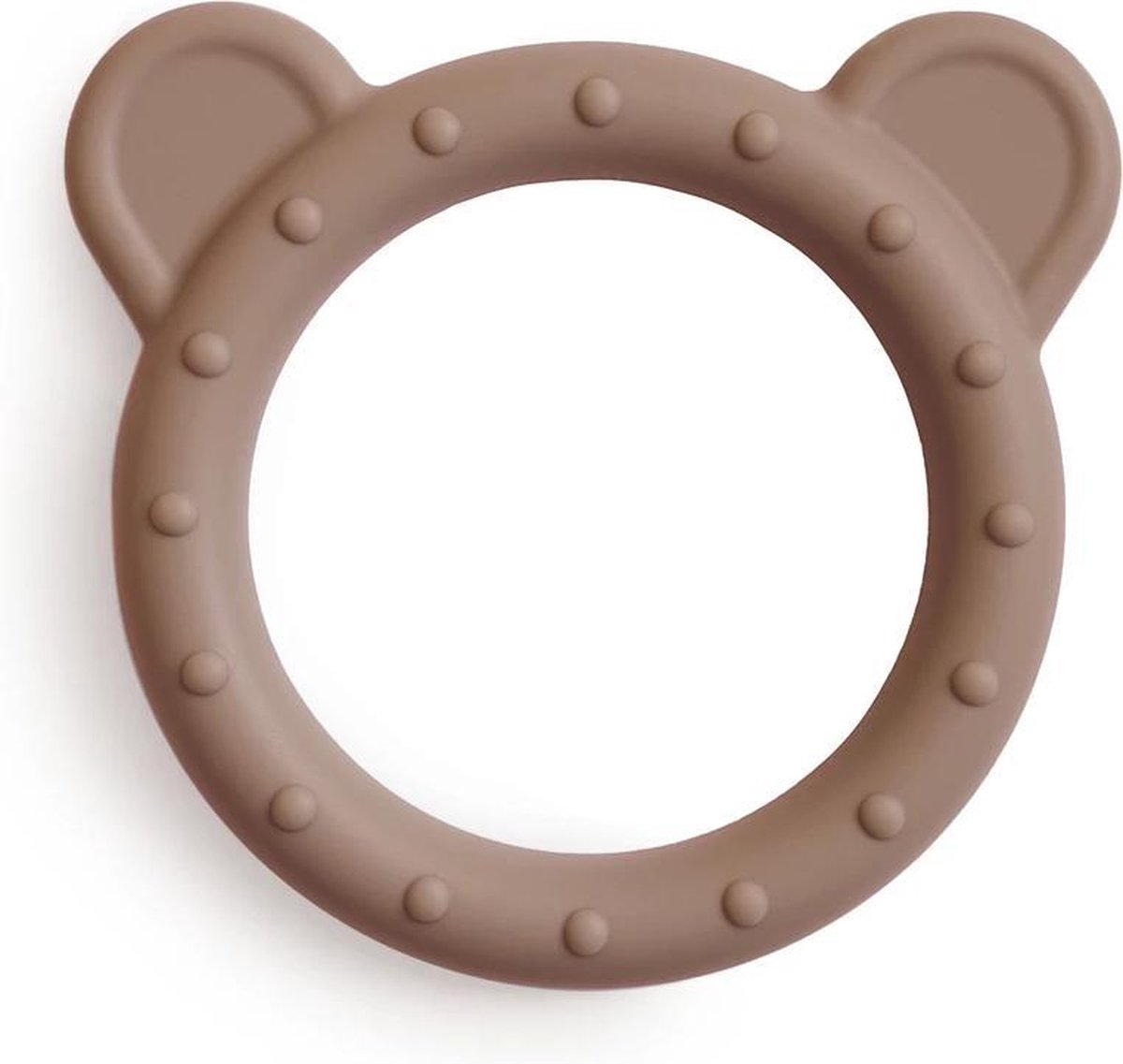 Mushie - Bijtring - Beer - Beige