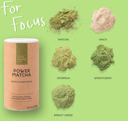 Your Super - POWER MATCHA - Organic Superfood Mix - Plantaardig - Verbeter Focus en Productiviteit